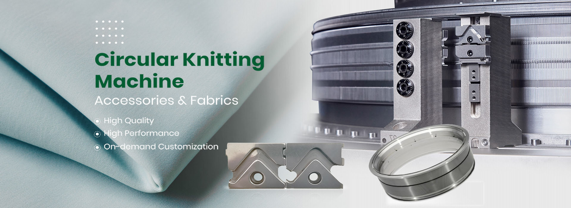 Circular knitting machines Accessories-Spare Parts Supplier